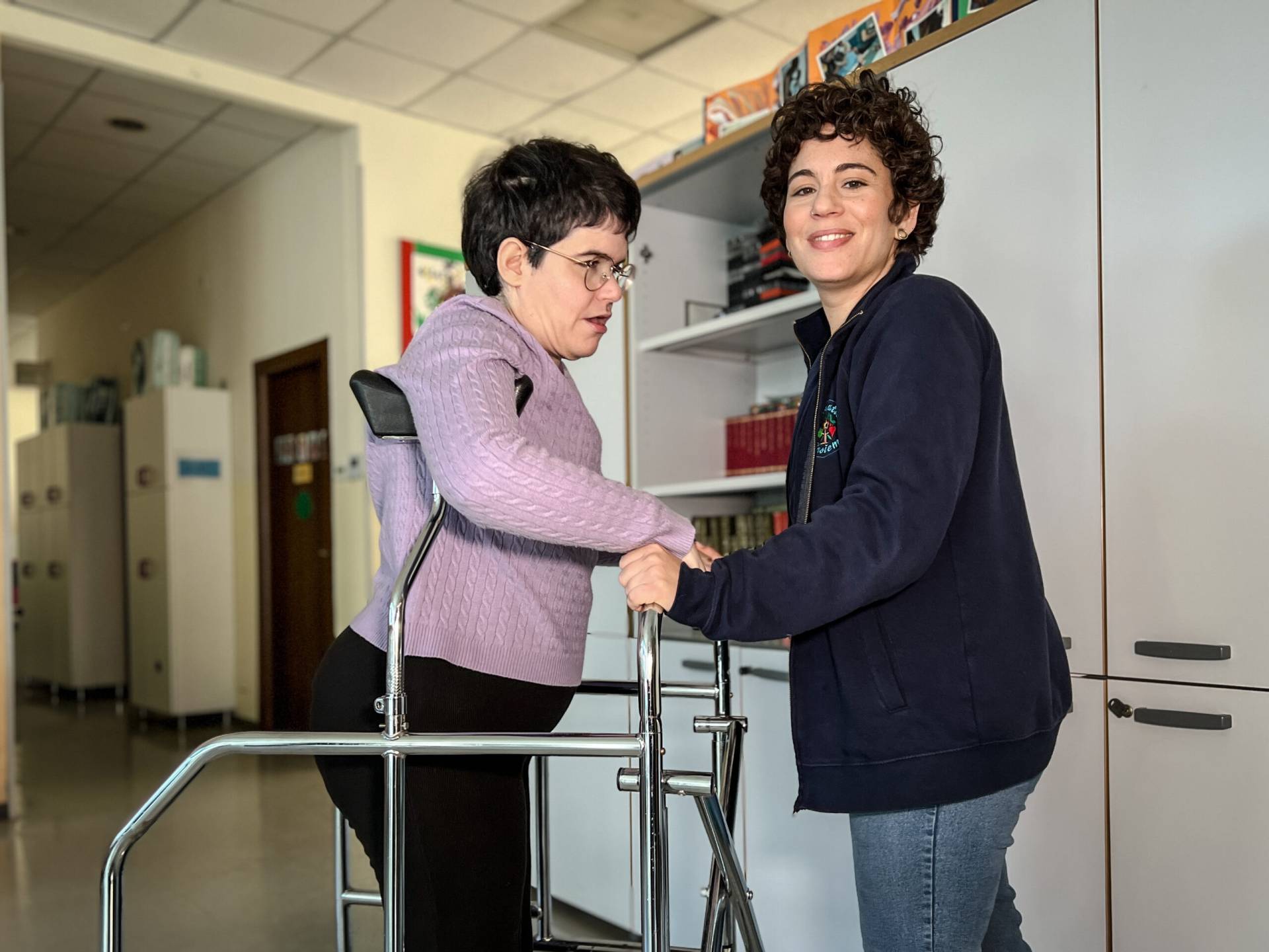 Clara, operatrice volontaria