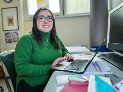 Angela, psicologa e referente volontari