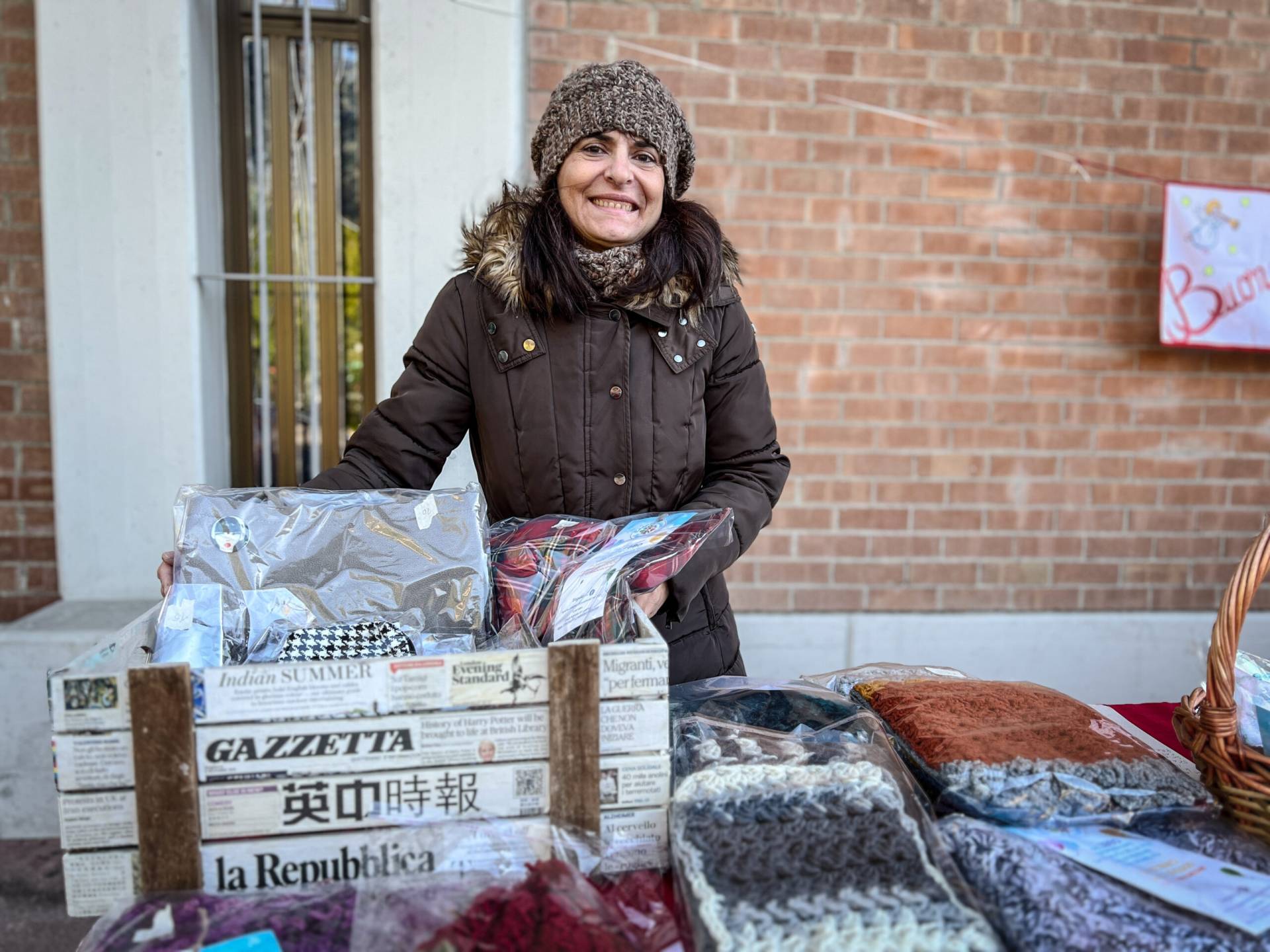 Imelda, volontaria
